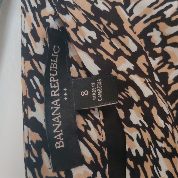 ❤️ Banana Republic mockwrap skirt with ruffle - Picture 2 of 3